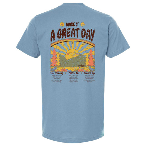 Impact168 Make It A Great Day Basic Tee