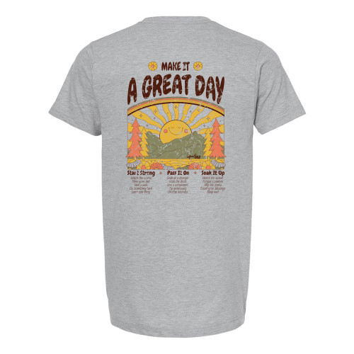 Impact168 Make It A Great Day Basic Tee