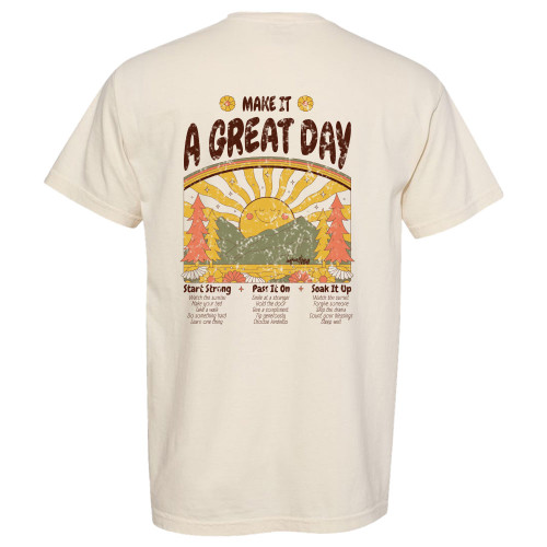 Impact168 Make It A Great Day Comfort Colors® Pocket Tee