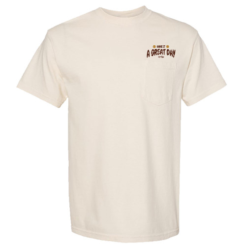 Impact168 Make It A Great Day Comfort Colors® Pocket Tee