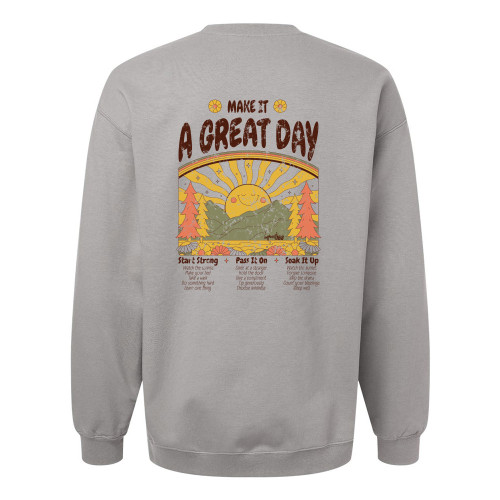 Impact168 Make It A Great Day Softstyle Sweatshirt