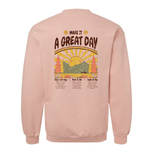 Impact168 Make It A Great Day Softstyle Sweatshirt