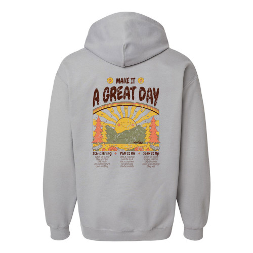 Impact168 Make It A Great Day Softstyle Hoodie