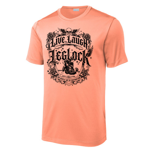 Roll Like A Girl LIVE, LAUGH, LEGLOCK Performance Tee