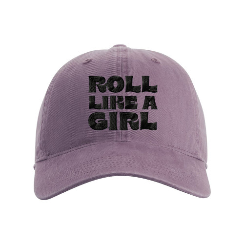 Roll Like A Girl Comfort Colors® Sunwashed Cap