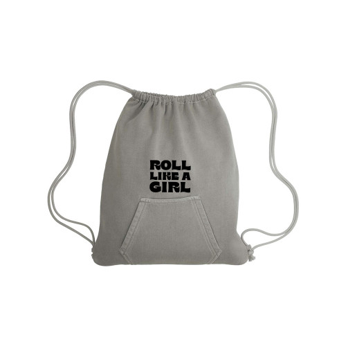 Roll Like A Girl Coastal Color® Drawstring Bag