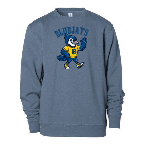 Greenwood Bluejays MASCOT Crewneck Sweatshirt