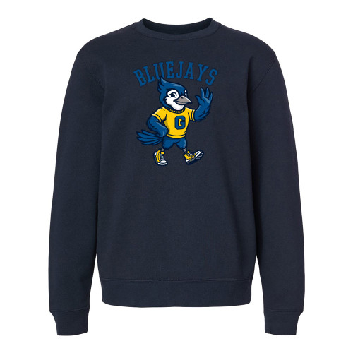 Greenwood Bluejays MASCOT Crewneck Sweatshirt