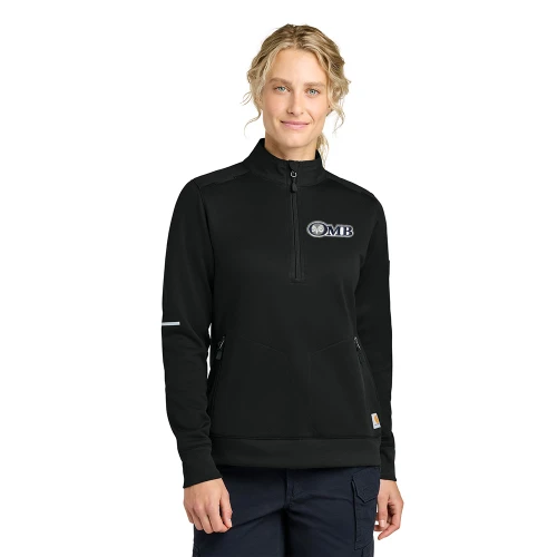 OMB Outfitters Carhartt® Half Zip Mid-Layer Performance Ladies Pullover
