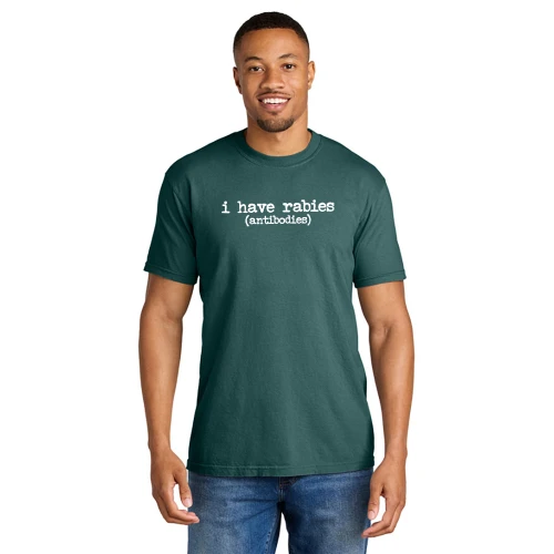 Crowder Vet Tech I Have Rabies Comfort Colors® Unisex Tee