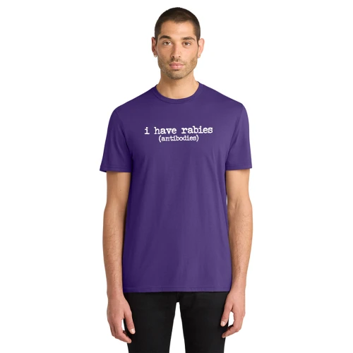 Crowder Vet Tech I Have Rabies Basic Unisex Tee