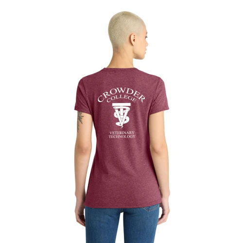 Crowder Vet Tech I Have Rabies Ladies Tee