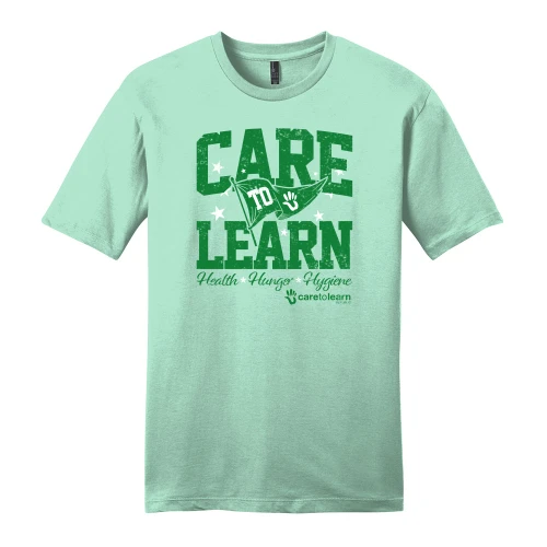 Care to Learn 2026 Vintage Varsity Basic Unisex Tee