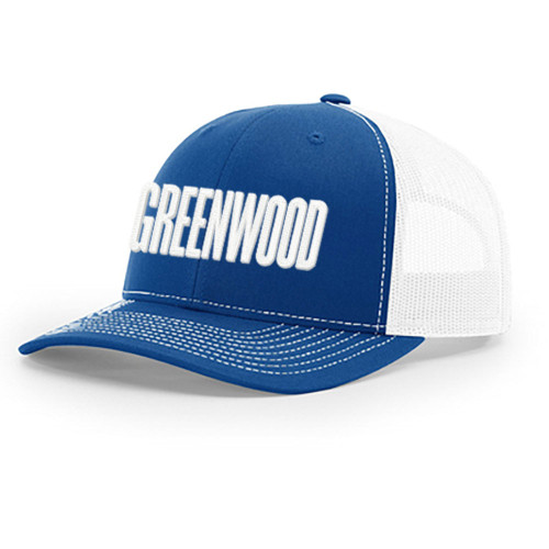 Greenwood Chain Stitch Puff Five-Panel Trucker - Richardson 112