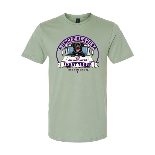 Uncle Blaze's Treat Truck Basic Unisex Tee