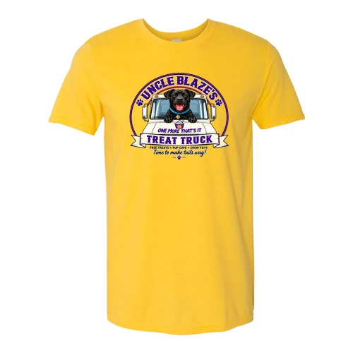 Uncle Blaze's Treat Truck Basic Unisex Tee