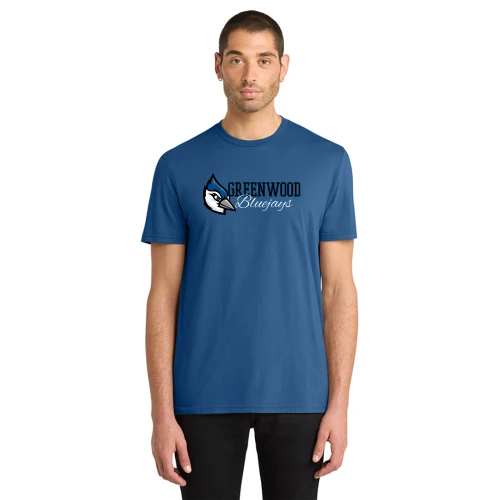 Greenwood Bluejays Stacked Unisex Tee