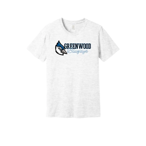 Greenwood Bluejays Stacked Bella+Canvas® Unisex Tee
