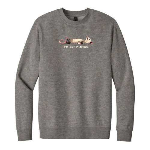 Pink Feather Society I'M NOT PLAYING Unisex Hoodie