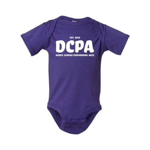 Dance Canvas EST 2013 DCPA PUFF Ringspun Cotton INFANT Bodysuit