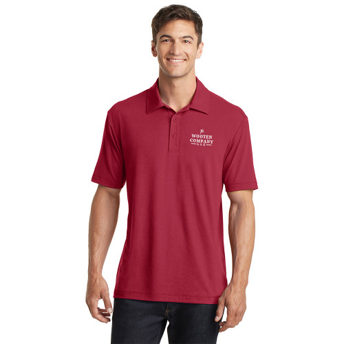 THE WOOTEN CO - Cotton Touch Performance Polo