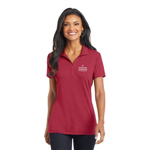 THE WOOTEN CO - Ladies Cotton Touch Performance Polo THE WOOTEN CO - Ladies Cotton Touch Performance Polo