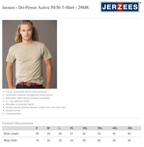 Meeks Dri-Power 50/50 T-Shirt Meeks Dri-Power 50/50 T-Shirt