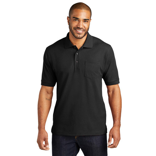 Meeks Port Authority® Silk Touch™ Pocket Polo Meeks Port Authority® Silk Touch™ Pocket Polo