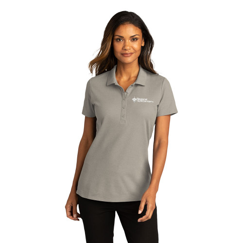 Regional Eye Center EMBROIDERED Ladies SuperPro React™ Polo - Gusty Grey