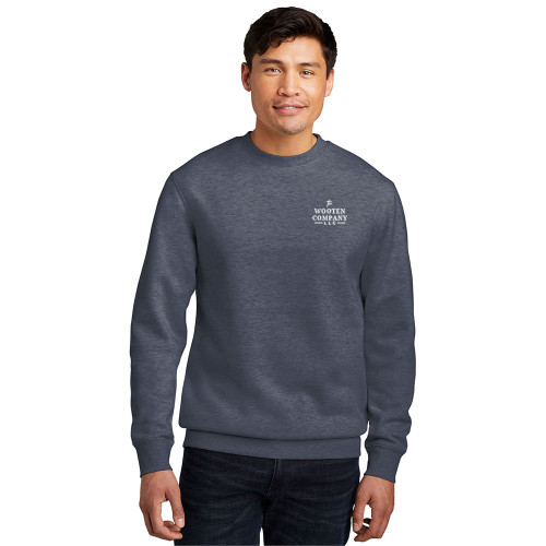 THE WOOTEN CO - Unisex Fleece Crewneck Sweatshirt THE WOOTEN CO - Unisex Fleece Crewneck Sweatshirt