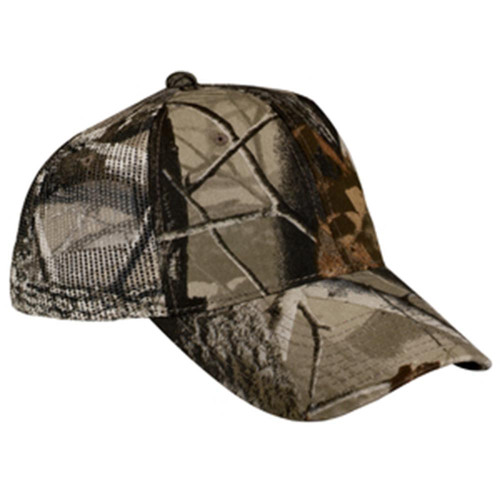 Meeks Port Authority® Camouflage Mesh Back Cap