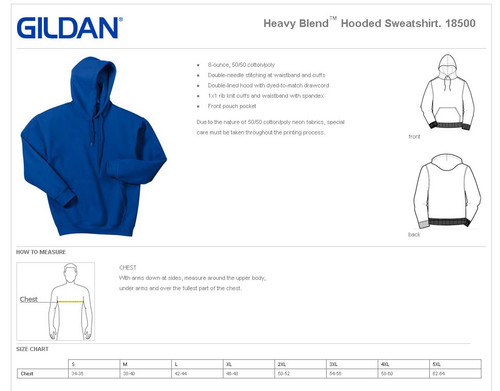 Meeks Heavy Blend Hooded Sweatshirt Meeks Heavy Blend Hooded Sweatshirt