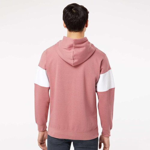 Meeks Classic Fleece Colorblocked Hooded Sweatshirt Meeks Classic Fleece Colorblocked Hooded Sweatshirt