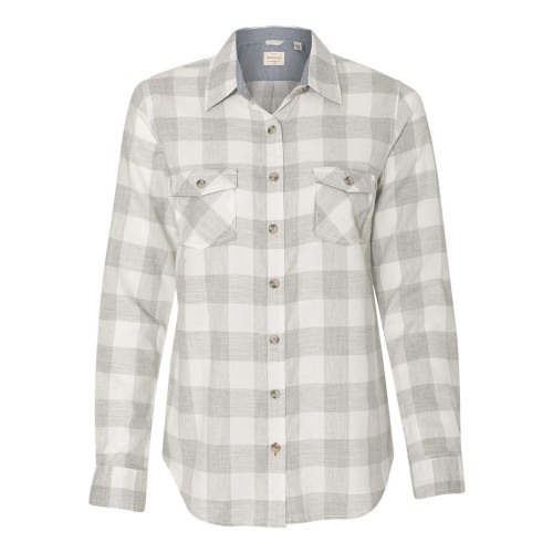 Meeks Weatherproof - Vintage Brushed Flannel Long Sleeve Shirt - Ladies Meeks Weatherproof - Vintage Brushed Flannel Long Sleeve Shirt - Ladies