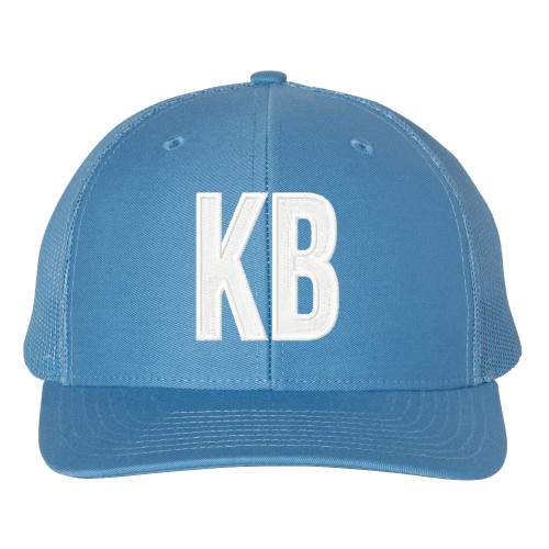 Kinetic Bridges Academy Embroidered Richardson 112 Trucker Cap - Columbia Blue