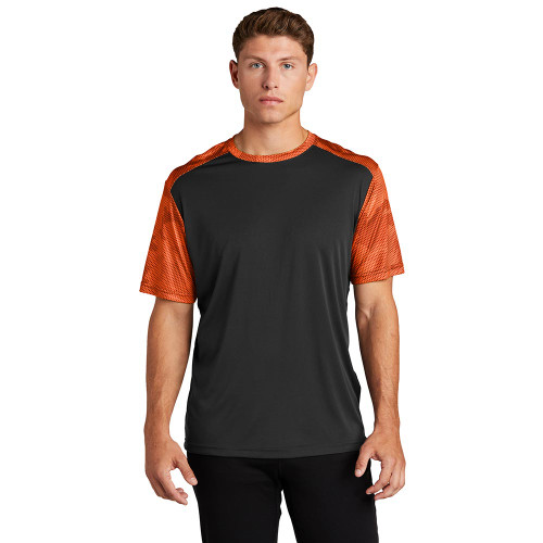 Meeks Sport-Tek® CamoHex Colorblock Performance Tee