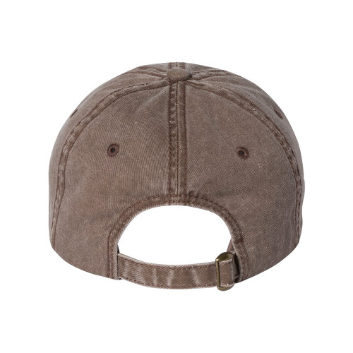 Divinity Dance EMBROIDERED Pigment-Dyed Dad Cap - Brown Divinity Dance EMBROIDERED Pigment-Dyed Dad Cap - Brown