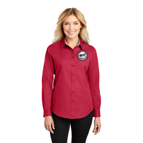ROCIC Long Sleeve Easy Care Ladies Shirt ROCIC Long Sleeve Easy Care Ladies Shirt