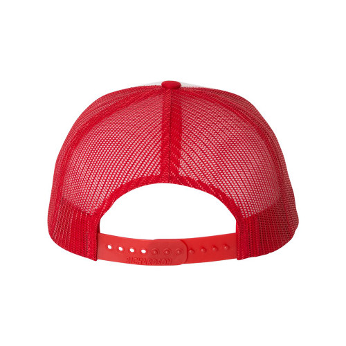 BOSS BABES CLUB Embroidered Trucker Cap - White / Red