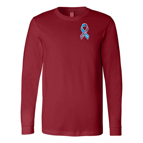 Scott Allen Oliver Memorial - Premium Unisex Long Sleeve Tee - Cardinal