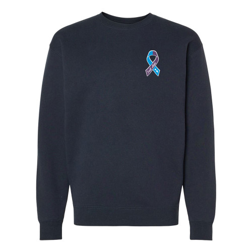 Scott Allen Oliver Memorial - Unisex Premium Fleece Crewneck Sweatshirt - Navy