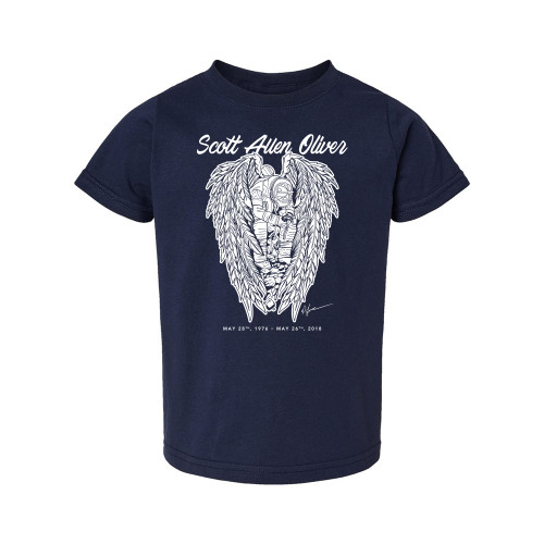 Scott Allen Oliver Memorial -Toddler Tee - Navy