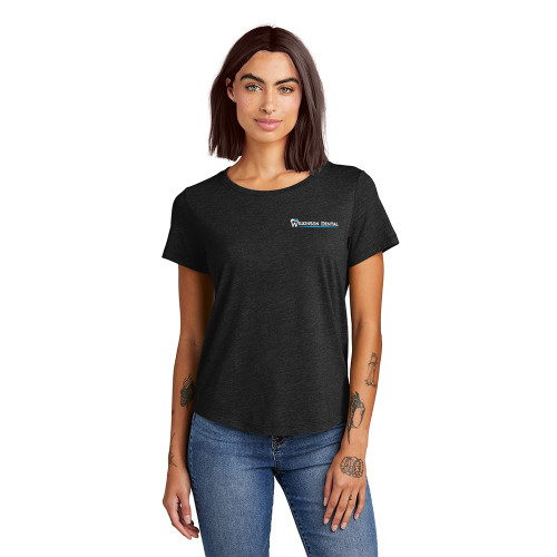 Wilkinson Dental Premium TriBlend Ladies Tee - Space Black