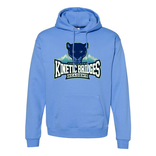 Kinetic Bridges Academy PANTHER Unisex Basic Hooded Sweatshirt - Carolina Blue