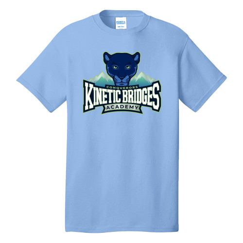 Kinetic Bridges Academy PANTHER Unisex Basic Tee - Light Blue