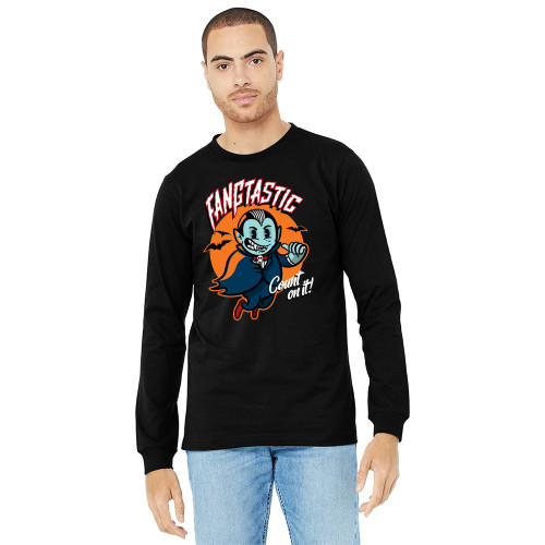 FANGTASTIC Premium Long Sleeve Tee - Black FANGTASTIC Premium Long Sleeve Tee - Black