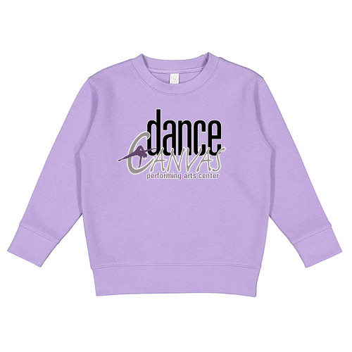 Dance Canvas LOGO Fleece Crewneck TODDLER Sweatshirt