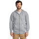 Meeks Carhartt Midweight Hooded Zip-Front Sweatshirt