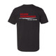 Ozark Aeroworks FLC & FULL BACK RED & WHITE AN EAGLE PARTNER - Russell Athletic Performance T-Shirt - Black