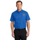 GCSO CHROME BADGE - Short Sleeve Easy Care Shirt - Strong Blue